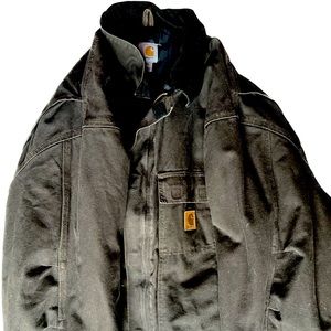 3XL Carhartt Brown Utility Jacket. Gently worn like new